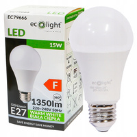 ŻARÓWKA LED E27 15W 3000K ECOLIGHT 10 SZT.