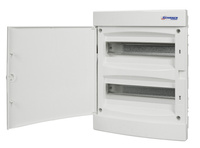 ROZDZIELNICA PODTYNKOWA 2x12 BIAŁA IP40 SCHRACK BK080052
