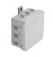 PUSZKA NATYNKOWA HERMETYCZNA SZARA V5 A2 75x75 IP54