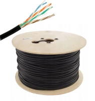KABEL SKRĘTKA UTP KAT. 5E ŻELOWANA ZIEMNA 500MB